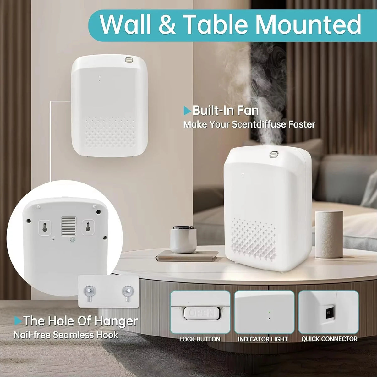 Smart Bluetooth Aroma Diffuser