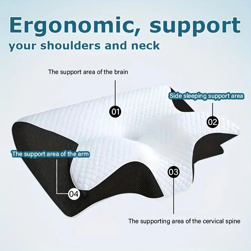 Butterfly Memory Foam Neck Pillow