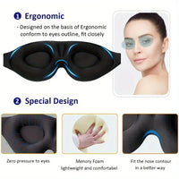3D Contour Cup Sleep Mask