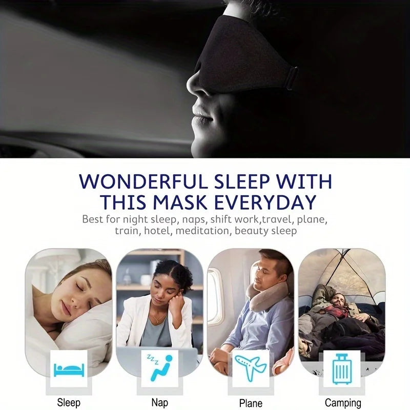 3D Contour Cup Sleep Mask