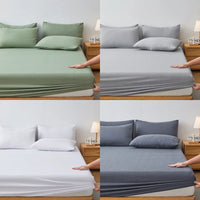 Cooling Bamboo Fiber Fitted Sheet