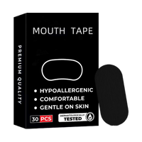 Mouth tape, 30-piece box shown with a single adhesive strip