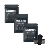 Nasal strips, three pouches with strips — 90 pieces
