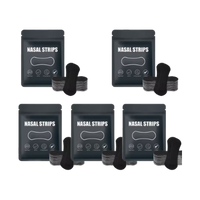 Nasal strips, five pouches with strips — 150 pieces